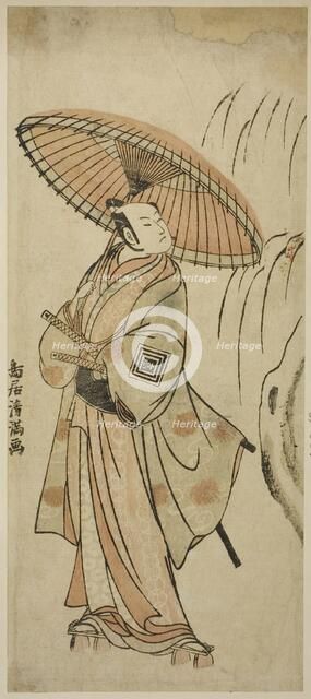 The Actor Ichikawa Komazo II, c. 1768. Creator: Torii Kiyomitsu.