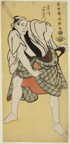 The actor Ichikawa Tomiemon as Inokuma Monbei, 1794. Creator: Tôshûsai Sharaku