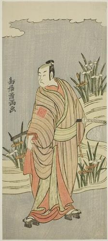 The Actor Ichikawa Yaozo II, c. 1771. Creator: Torii Kiyomitsu