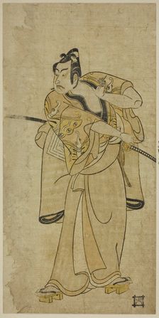 The Actor Ichikawa Yaozo II, late 18th century. Creator: Ippitsusai Buncho