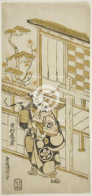 The Actor Ichimura Kamezo I as Tanba Yosaku, c. 1754. Creator: Torii Kiyonobu II.