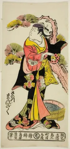 The Actor Sanogawa Mangiku I, c. 1731. Creator: Torii Kiyoshige