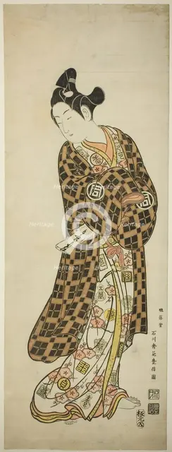 The Actor Sanogawa Ichimatsu I as Hisamatsu, c. 1748. Creator: Ishikawa Toyonobu.