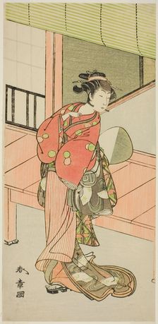 The Actor Sanogawa Ichimatsu II in an Unidentified Role, Japan, c. 1773/74. Creator: Shunsho