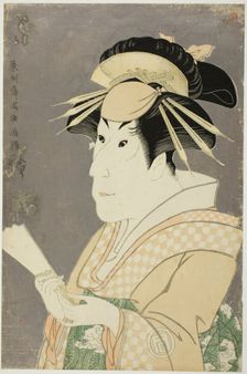 The actor Sanogawa Ichimatsu III as Onayo, 1794. Creator: Tôshûsai Sharaku