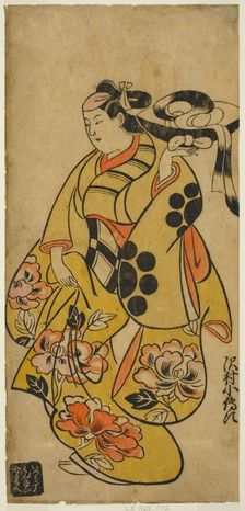 The Actor Sawamura Kodenji I, c. 1700. Creator: Torii Kiyonobu I