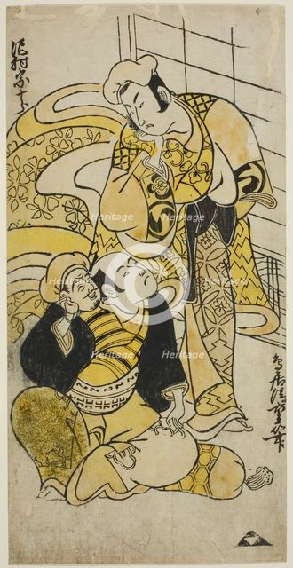 The Actor Sawamura Sojuro I as Soga no Juro, c. 1732. Creator: Torii Kiyoshige.