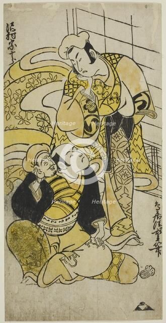 The Actor Sawamura Sojuro I as Soga no Juro, c. 1732. Creator: Torii Kiyoshige.