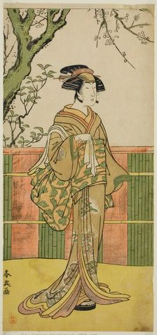The Actor Sawamura Tamagashira in an Unidentified Role, c. 1790. Creator: Katsukawa Shun'ei