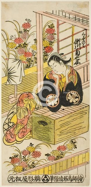 The Actor Segawa Kikunojo I as Kuzunoha, c. 1737. Creator: Torii Kiyomasu.