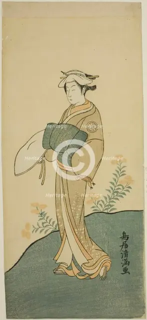 The Actor Segawa Kikunojo II, c. 1771. Creator: Torii Kiyomitsu.
