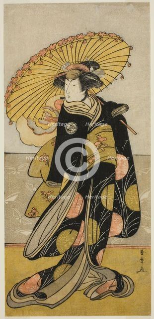 The Actor Segawa Kikunojo III in an Unidentified Role, Japan, early 1780s. Creator: Shunsho.