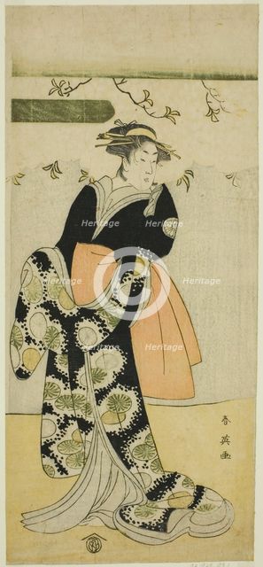 The Actor Segawa Kikunojo III in an Unidentified Role, late 1790s. Creator: Katsukawa Shun'ei.