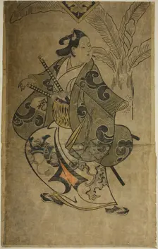 The Actor Shinomiya Heihachi, c. 1700. Creator: Torii Kiyonobu I