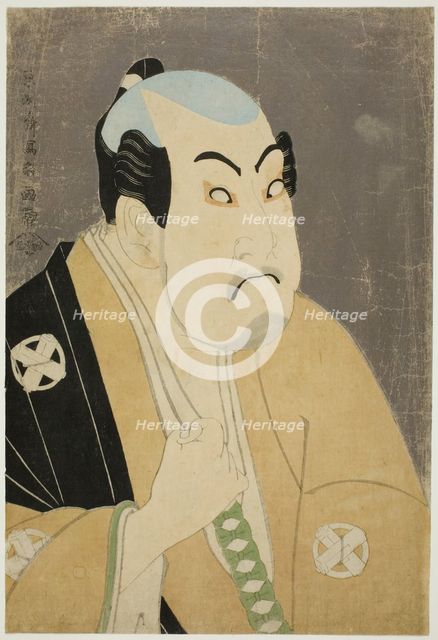 The actor Tanimura Torazo as Washizuka Hachiheiji, 1794. Creator: Tôshûsai Sharaku.