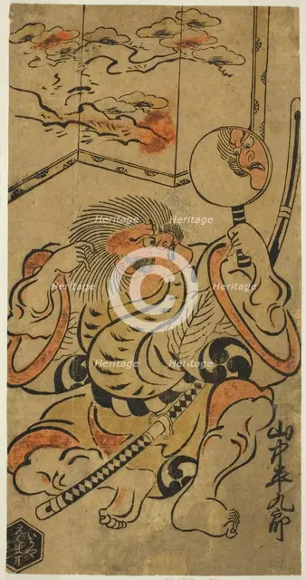 The Actor Yamanaka Heikuro I, c. 1705. Creator: Torii Kiyonobu I.