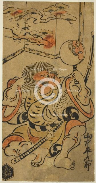 The Actor Yamanaka Heikuro I, c. 1705. Creator: Torii Kiyonobu I.