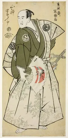 The Actor Yamashina Shirojuro as Nagoya Sanzaemon (Yamashina Shirojuro no Nagoya..., 1794 (Kansei 6) Creator: Tôshûsai Sharaku