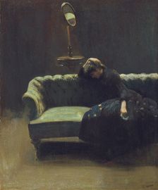 The Acting Manager or Rehearsal: The End of the Act, ca 1885-1886. Creator: Sickert, Walter Richard (1860-1942)