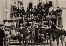 The Action Team (Squadristi) of Lucca, 1922, 1922. Creator: Unknown photographer