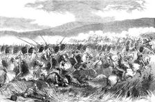 The Action at Balaclava - Charge of the Scots Greys, October 25, 1854. Creator: Unknown