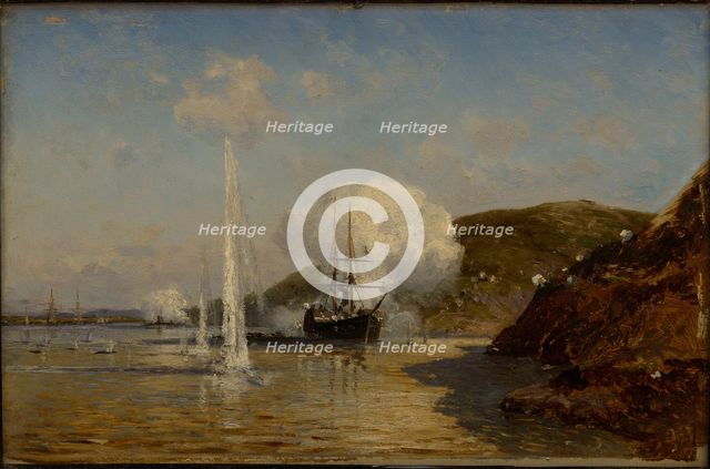The Action of Nikolai Skrydlov on the Danube, 1881.