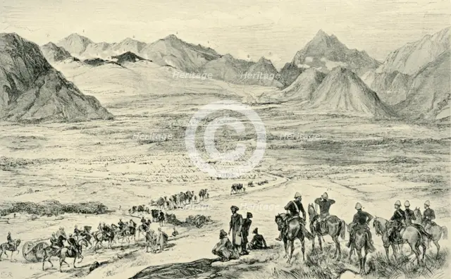 'The Action on the Heights Above Charasia, October 6, 1879', (1901).  Creator: Unknown.