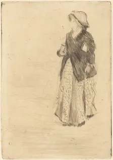 The Actress Ellen Andrée, 1879. Creator: Edgar Degas