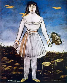 The Actress Margarita 1909. Artist: Niko Pirosmanishvili