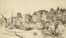 The "Adam and Eve", Old Chelsea, 1879. Creator: James Abbott McNeill Whistler