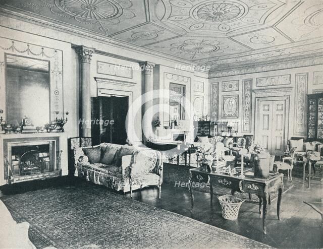 'The Adam Salon, Stoke Edith', c1909. Artist: Unknown.