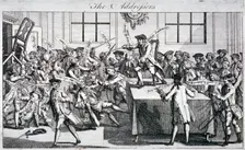 The addressers 1769. Artist: Anon