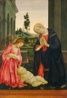 The Adoration of the Child, c. 1475/1480. Creator: Filippino Lippi