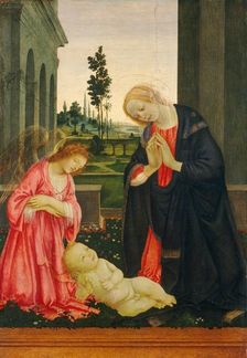 The Adoration of the Child, c. 1475/1480. Creator: Filippino Lippi