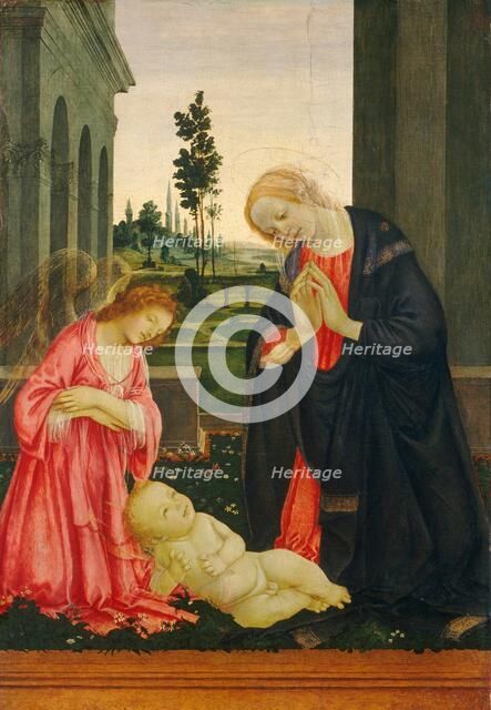 The Adoration of the Child, c. 1475/1480. Creator: Filippino Lippi.