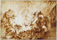 The Adoration of the Christ Child 18th or early 19th century. Artist: André-Jean Le Brun