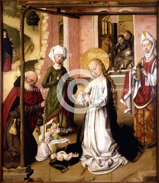The Adoration of the Christ Child. Artist: Master of the Saint Bartholomew Altarpiece (active 1475-1510)