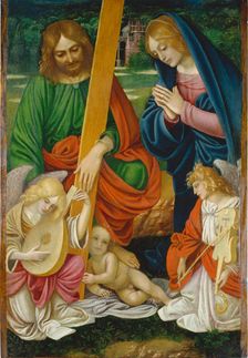The Adoration of the Christ Child, c1500-1510. Creator: Gaudenzio Ferrari