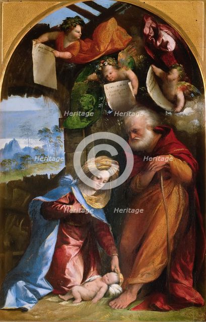 The Adoration of the Christ Child, c1519.