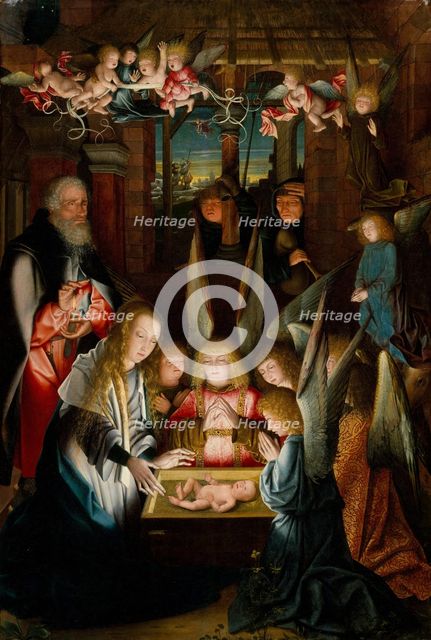 The Adoration of the Christ Child. Creator: Unknown.