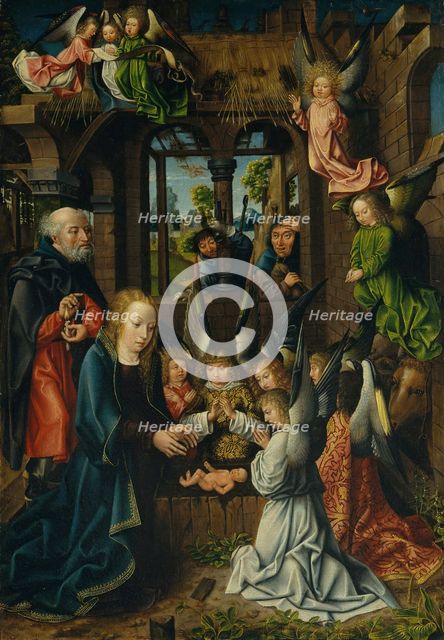 The Adoration of the Christ Child, possibly 1496-1502. Creator: Unknown.