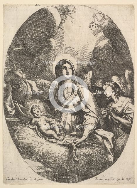 The Adoration of the Angels. Creator: Carlo Maratti.