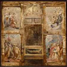 The Adoration of the Eucharist, c. 1626. Creator: Peter Paul Rubens