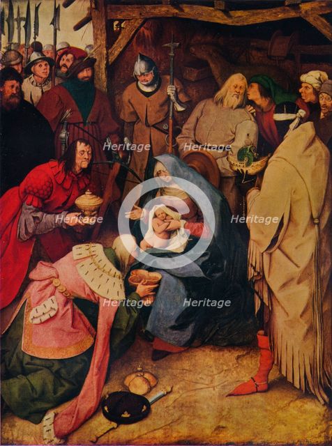 The Adoration of the Kings, 1564, (1937). Artist: Pieter Bruegel the Elder