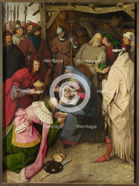 The Adoration of the Kings, 1564. Artist: Bruegel (Brueghel), Pieter, the Elder (ca 1525-1569)