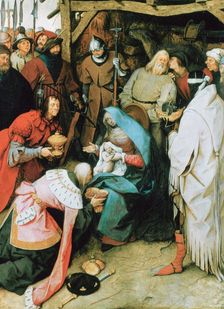 The Adoration of the Kings 1564. Artist: Pieter Bruegel the Elder