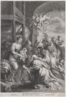 The Adoration of the Kings, 1638. Creator: Jan Witdoeck