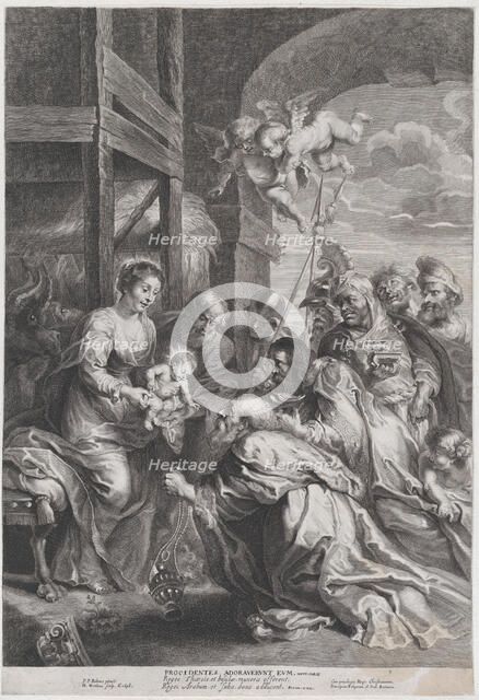 The Adoration of the Kings, 1638. Creator: Jan Witdoeck.
