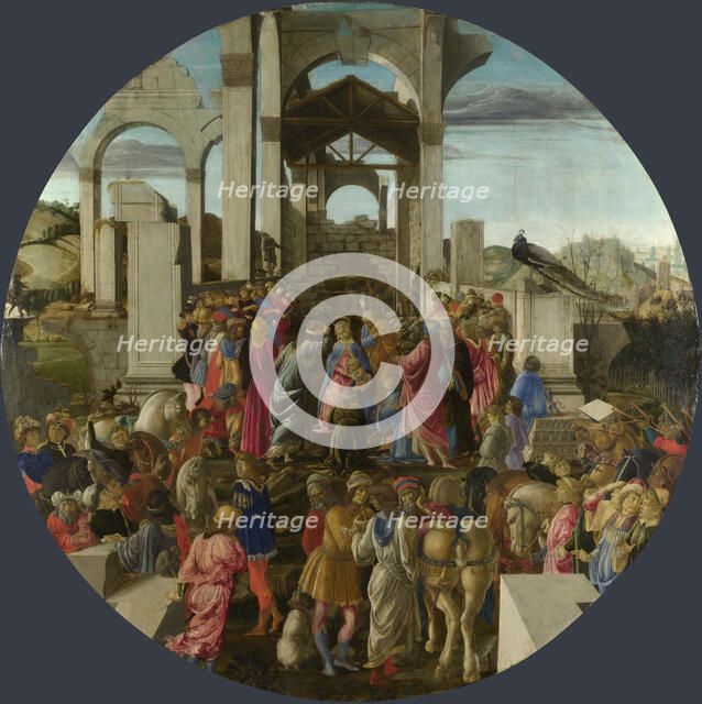 The Adoration of the Kings, ca 1470-1475. Artist: Botticelli, Sandro (1445-1510)