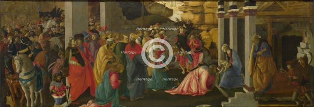 The Adoration of the Kings, ca 1470. Artist: Botticelli, Sandro (1445-1510)